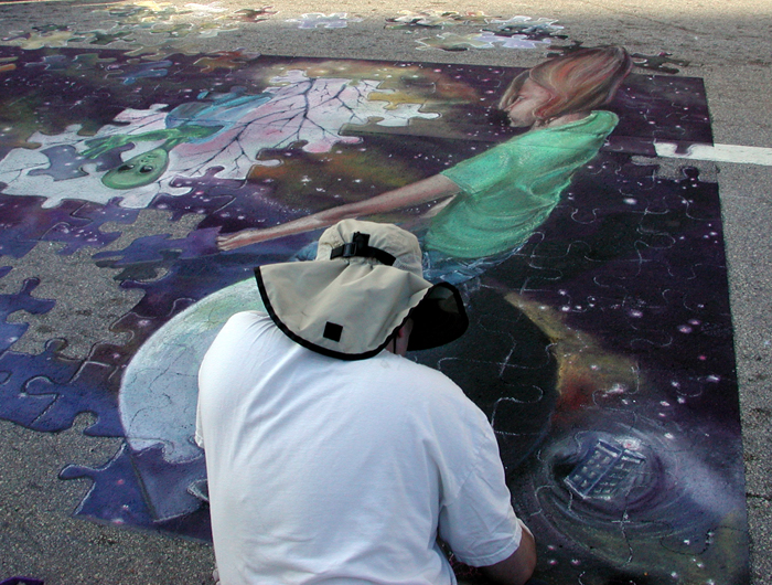 Wayne signs our names