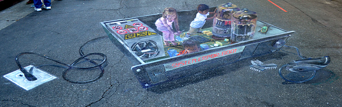 The finished painting